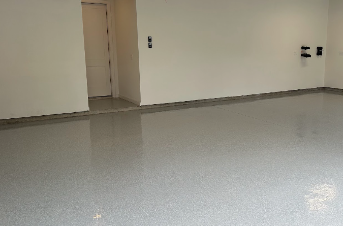 Commercial epoxy floor in Wilmington, NC