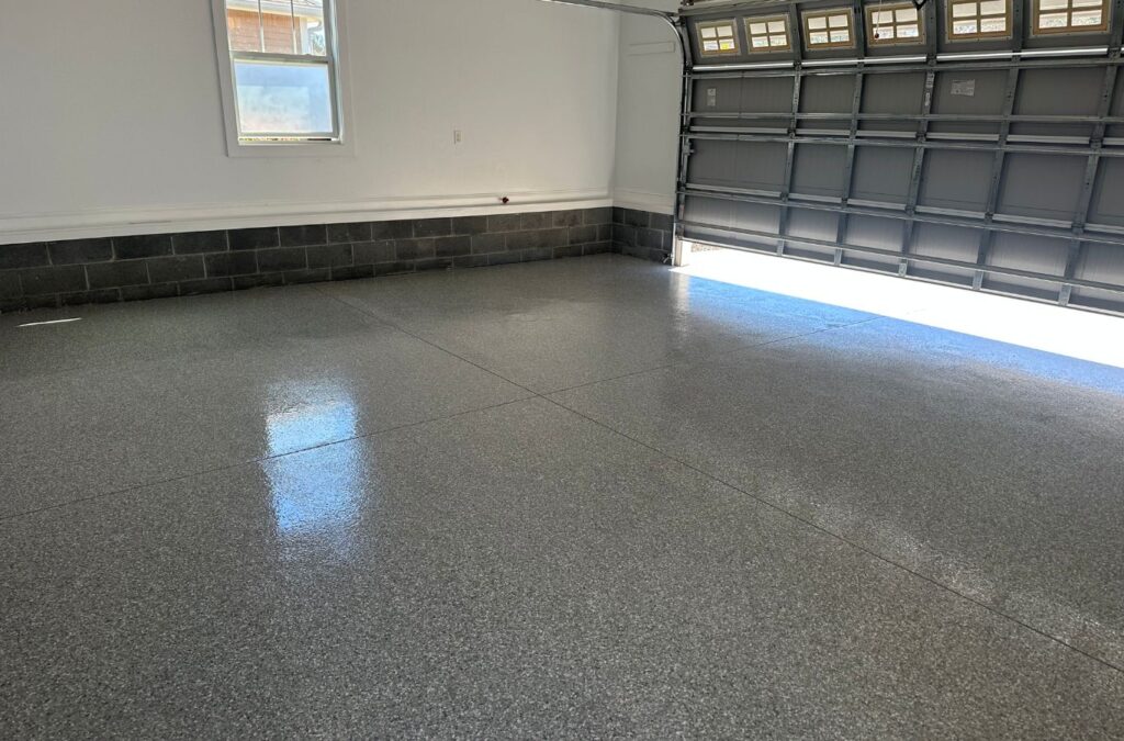 Expert Epoxy Solutions showcasing why epoxy garage flooring is a top choice for Hampstead, NC homeowners. Epoxy Garage Flooring near me.